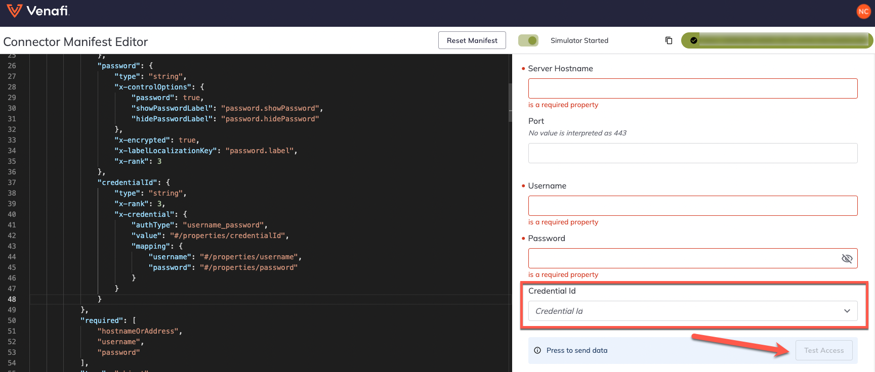 shared credentials shared credential